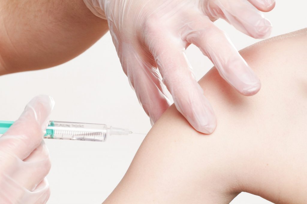 vaccinerad mot röda hund
